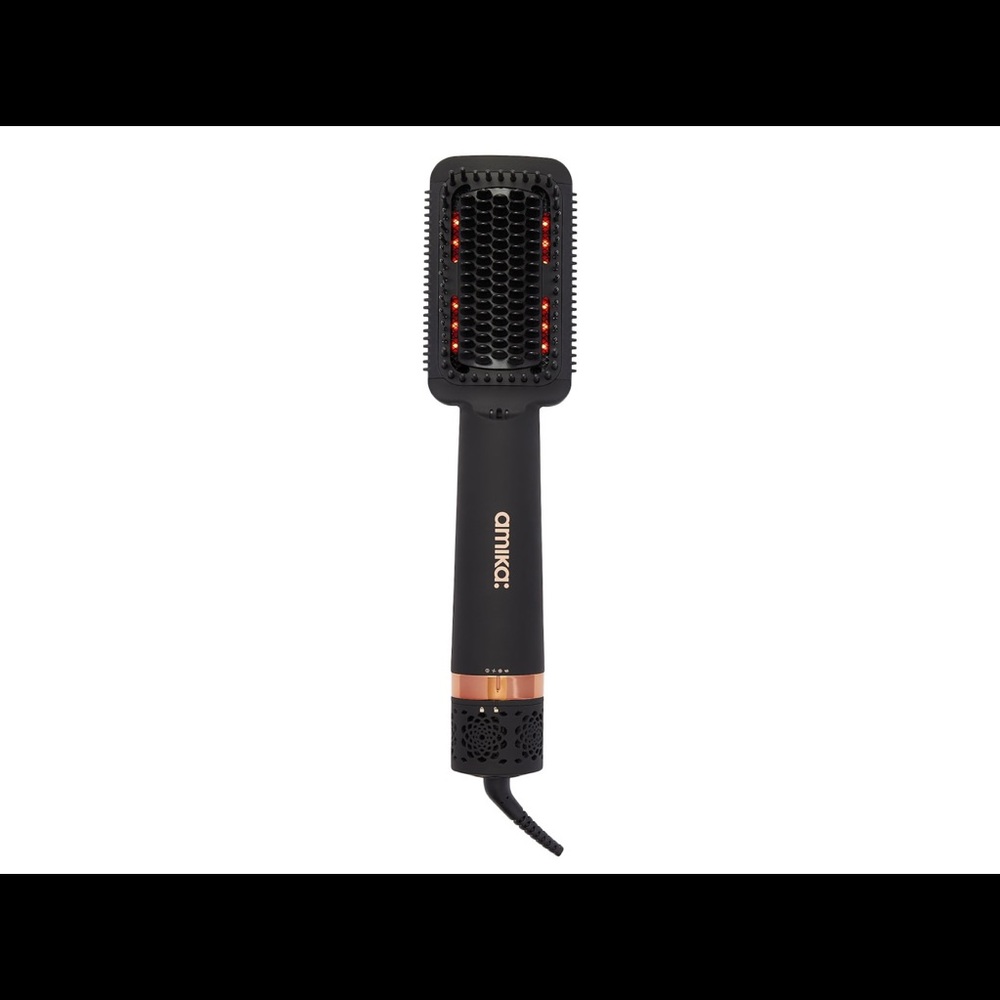 Amika 2 in 1 Double straightening blow dryer brush